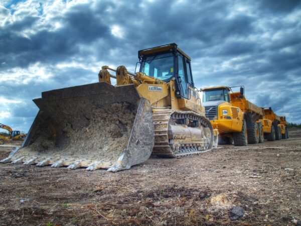 mining machines in the field